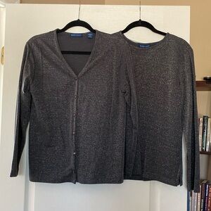 Long Sleeved Top & Long Sleeved Cardigan